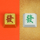 Get Rich Artisan Alu-ally Keycaps for Mechanical Keyboard Personalized Keycaps